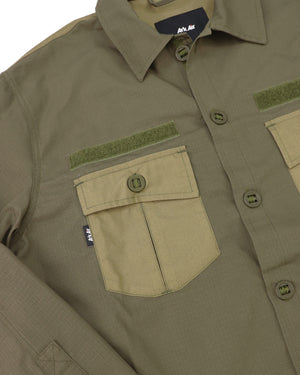 A113AA LS Utility Shirt - Olive