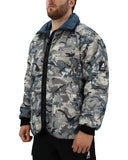 B500AA - Reversible Quilted Jacket - Vista Urban/ Navy